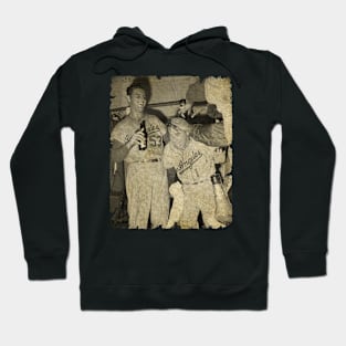 Don Drysdale and Peewee Reese - 1959 WS Hoodie